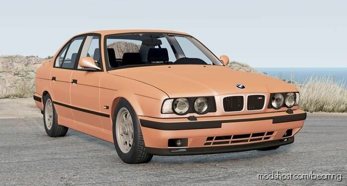 BeamNG BMW Car Mod: M5 Sedan (E34) 1994 (Featured)