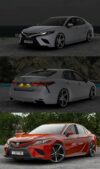 ETS2 Realistic Car Mod: Toyota Camry XV70 XSE 2018 1.45 (Image #2)