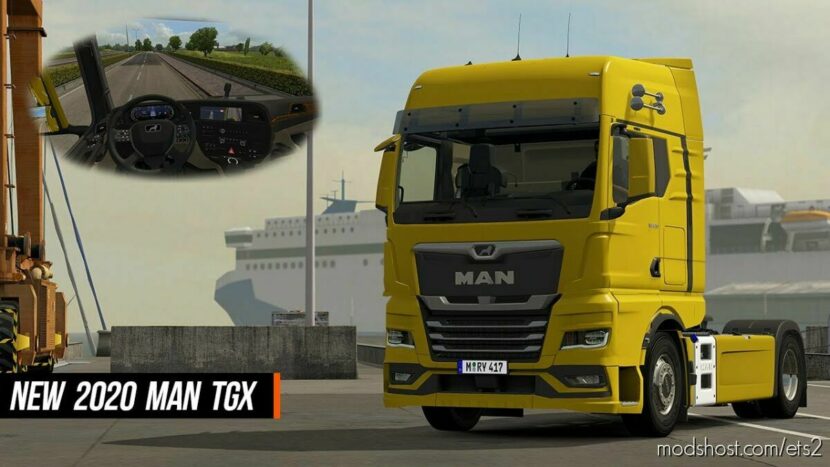 ETS2 Truck Mod: MAN TGX 2020 v6.1 1.45 (Featured)