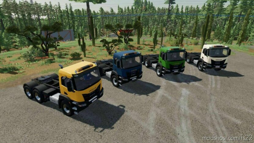 FS22 Iveco Truck Mod: X-Way 6×6 Semi (Featured)