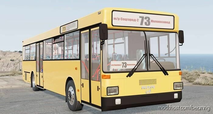 BeamNG MAN Bus Mod: SL 202 (VöV II) (Featured)