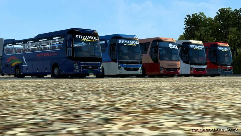 ETS2 Hyundai Bus Mod: Universe CKD With CBU Full Version 2022 (Featured)