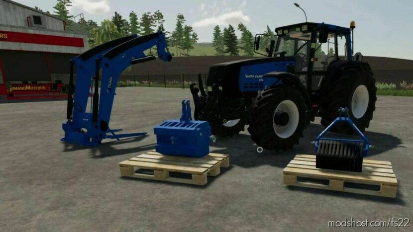 FS22 Valtra Tractor Mod: Valmet Series 8750 Pack (Featured)