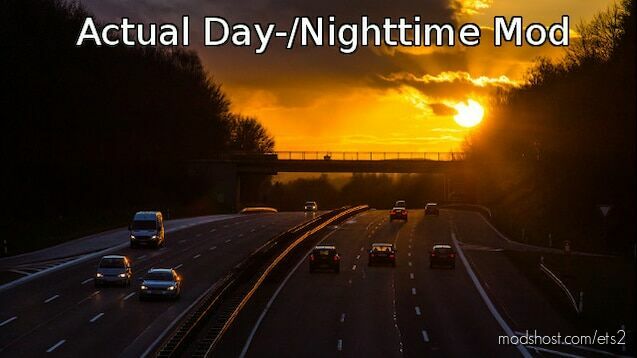 ETS2 Weather Mod: Actual Day & Night times v1.2 (Featured)