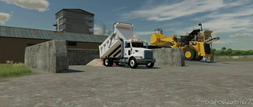 FS22 Peterbilt Mod: 340 Dump Truck (Featured)