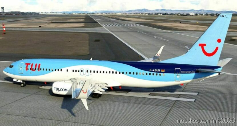 MSFS 2020 737-800 Livery Mod: Tuifly Pmdg 737-800 Msfs Pack (Featured)