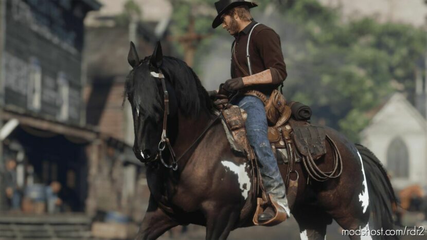 RDR2 Mod: Improved Mahogany BAY Tennessee Walker Horse (Featured)