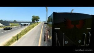 ATS Part Mod: Kenworth W900 Digital Mirrors + Reverse camera v1.45 (Image #2)