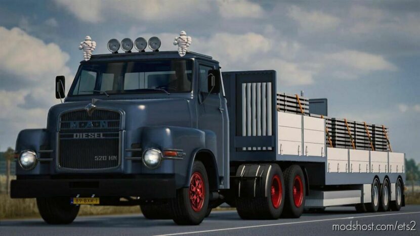 ETS2 Truck Mod: MAN 520HN by Antonio62 v1.45 (Featured)