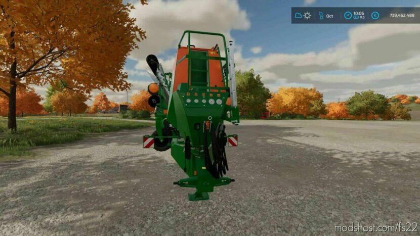 FS22 Amazone Seeder Mod: Citan 15001-C-DS Multifruit Roller V1.7 (Featured)