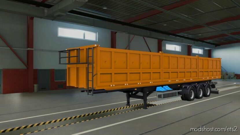 ETS2 Mod: Grain Carrier Trailer 1.45 (Featured)