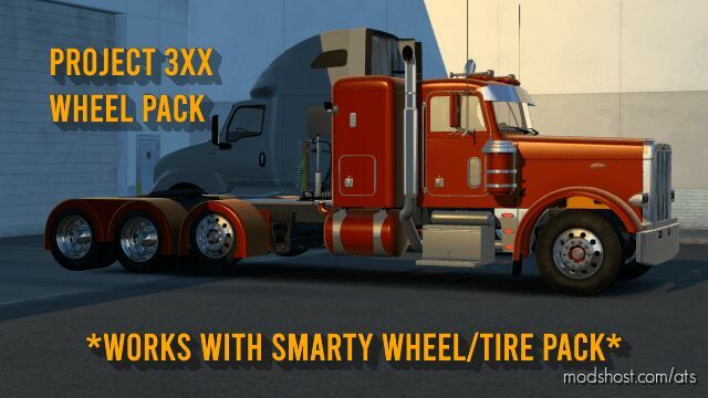 ATS Part Mod: Wheels from Project 3XX v1.45 (Featured)