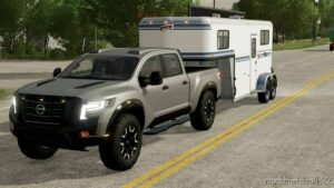 FS22 Nissan Car Mod: 2017 Nissan Titan Warrior V1.0.0.1 (Featured)