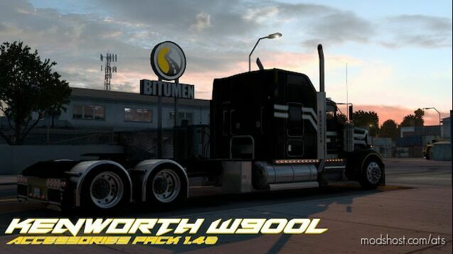 ATS Truck Mod: Kenworth W900L Accessories Pack v1.0 1.45 (Featured)