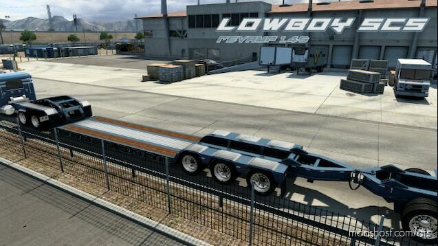 ATS Trailer Mod: Lowboy SCS Revamp Pack v1.45.1 (Featured)