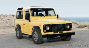 BeamNG Land Rover Car Mod: Defender 90 Station Wagon 1990 (Featured)