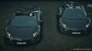 GTA 5 Lamborghini Vehicle Mod: Aventador Mansory Carbonado Apertos Full Carbon Add-On (Image #2)