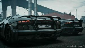 GTA 5 Lamborghini Vehicle Mod: Aventador Mansory Carbonado Apertos Full Carbon Add-On (Image #4)