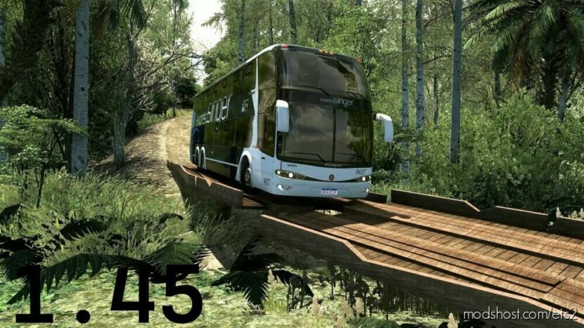 ETS2 Bus Mod: Marcopolo G6 1800 DD 6×2 1.45 FIX V3 (Featured)