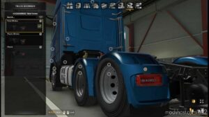 ETS2 Part Mod: Sequential Turn Signal DAF XG 2021 v1.1 1.45 (Image #3)