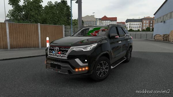 ETS2 Toyota Car Mod: Fortuner AN160 V1.4 1.45 (Featured)