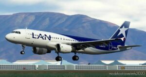 MSFS 2020 A320 Livery Mod: Fenix A320 LAN Airlines Cc-Bax “2013” (Featured)