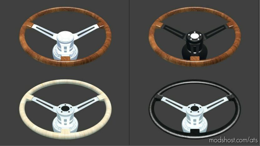 ATS Part Mod: Custom Steering Wheel v1.45.16 (Featured)