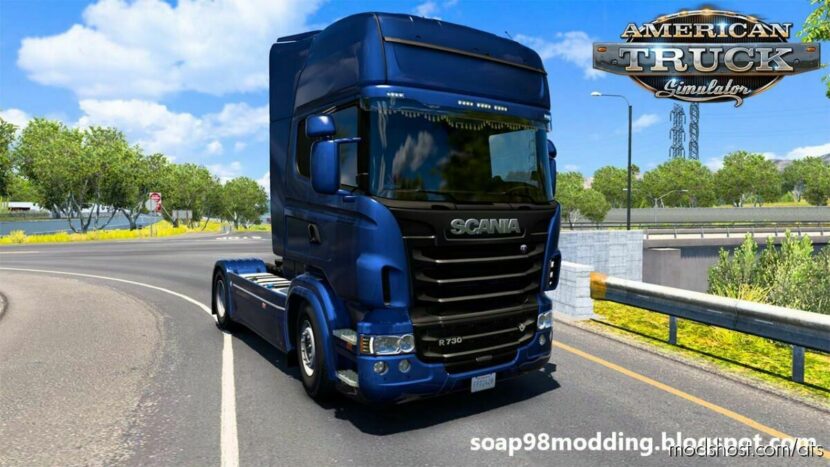 ATS Truck Mod: Scania R Streamline by soap98 v1.0 1.45 (Featured)