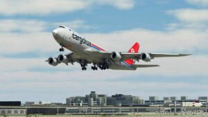 MSFS 2020 747-8F Livery Mod: Cargolux Lx-Vce (Featured)