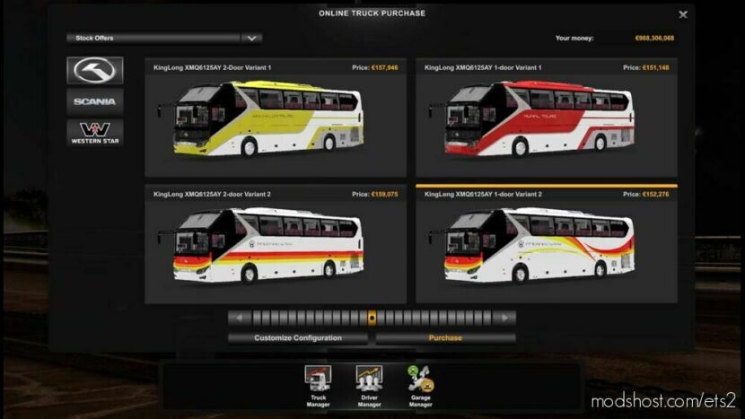 ETS2 Bus Mod: Kinglong Xmq6129Y V1.2 Fixed By Soap98 (Featured)