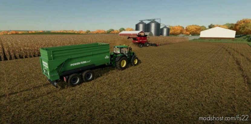 FS22 Map Mod: Iowa Plains View V1.0.0.2 (Featured)