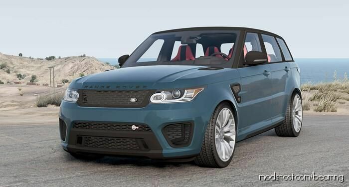 BeamNG Range Rover Car Mod: Sport SVR (L494) 2016 (Featured)