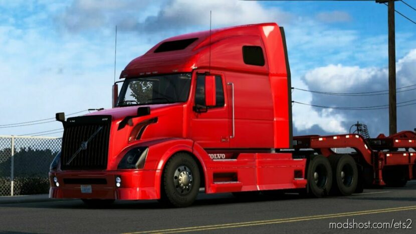 ETS2 Truck Mod: Aradeth Volvo VNL670 ETS2 1.7.5 1.45 (Featured)