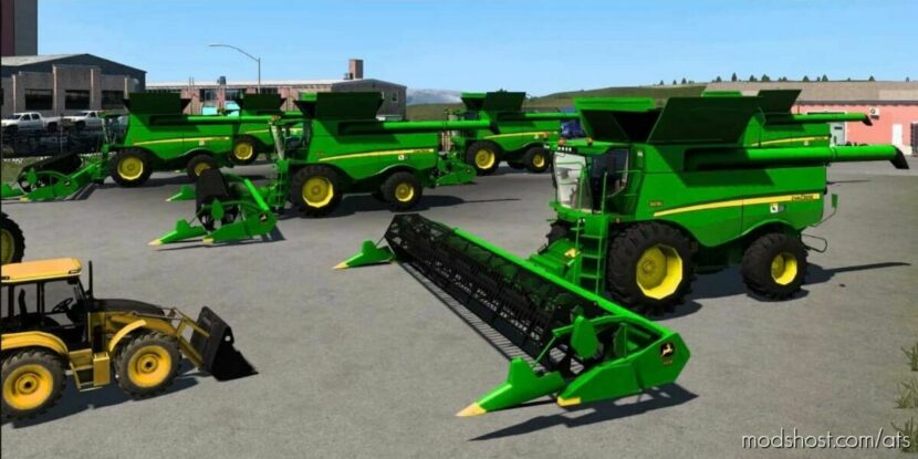 ATS Mod: Real Color For Tractor And Harvester (Featured)