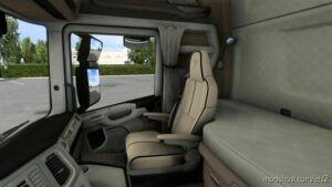 ETS2 Scania Mod: Next Generation – White / Beige Interior (Image #3)