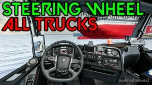 ETS2 Interior Mod: Mixed Steering Mode For All Vehicles v1.45 (Featured)