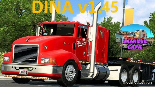 ATS Truck Mod: Dina 1995 by Shaneke Game v1.0 1.45 (Featured)