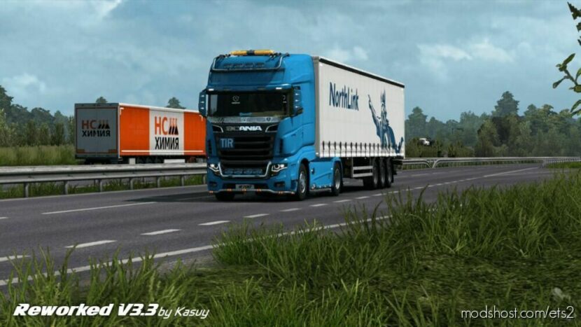 ETS2 Scania Truck Mod: R700 Reworked V3.3 1.45 (Featured)