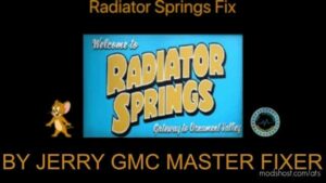 ATS Map Mod: Radiator Springs Fix v1.45-2.0 (Featured)