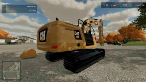 FS22 Caterpillar Forklift Mod: CAT 336 NXT GEN (Image #6)