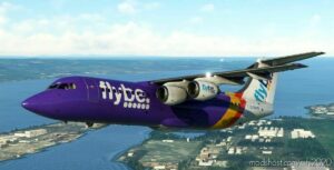 MSFS 2020 Livery Mod: BAE 146-300 Flybe NEW G-Fbwr (Image #2)