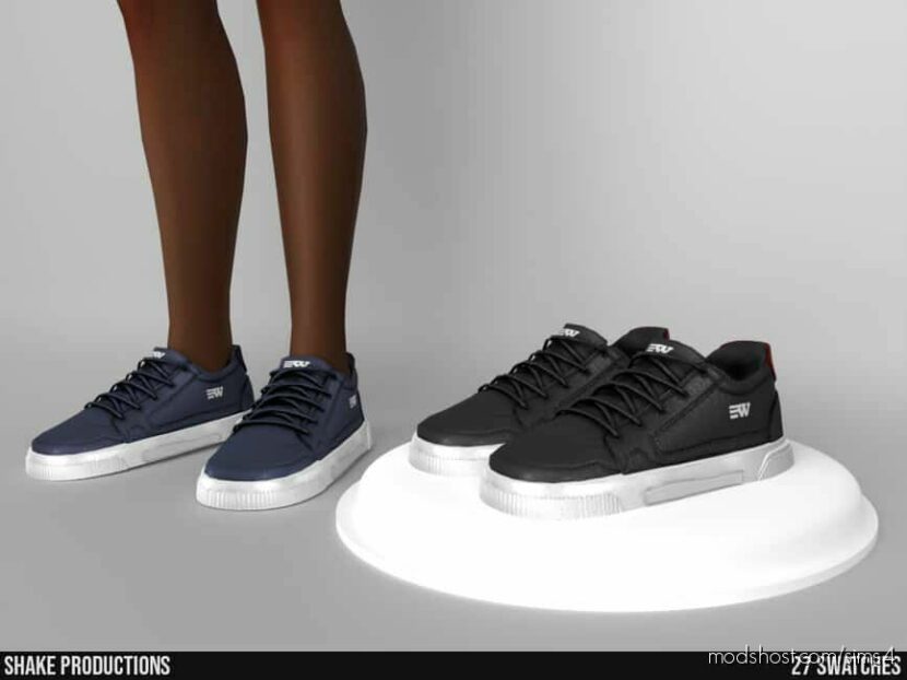 Sims 4 Male Shoes Mod: 945 – Sneakers (Male) (Featured)