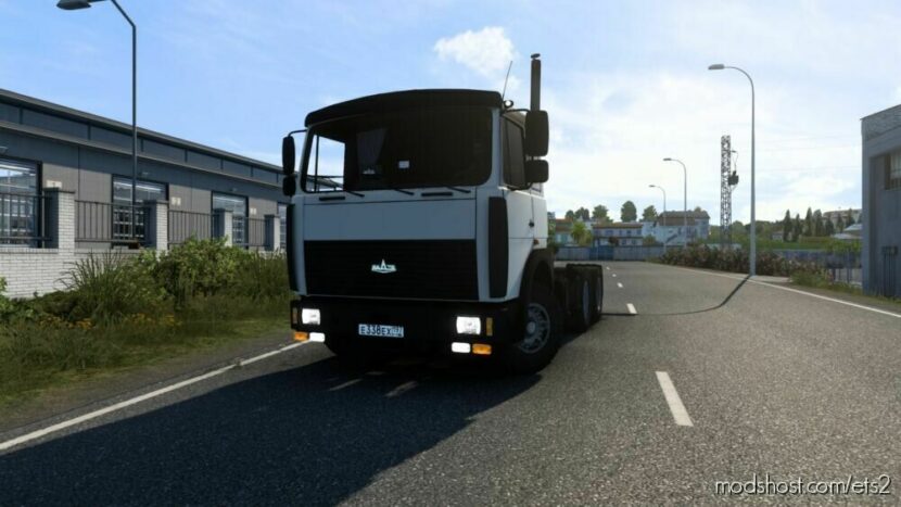 ETS2 MAZ Truck Mod: 54323 / 64229 1.45 (Featured)