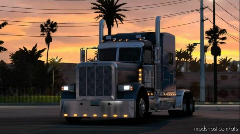 ATS Peterbilt Truck Mod: 389 Rework V1.8 (Featured)