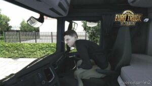 ETS2 Interior Mod: Animated Passenger v1.45 (Featured)