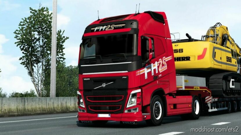 ETS2 Truck Mod: Volvo FH16 2012 by Schumi v1.3 1.45 (Featured)