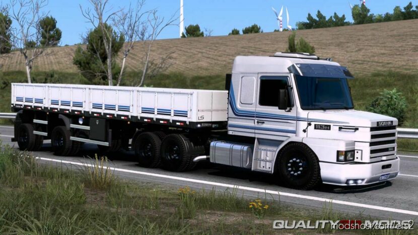 ETS2 Truck Mod: Scania 113H Topline v1.7 1.45 (Featured)