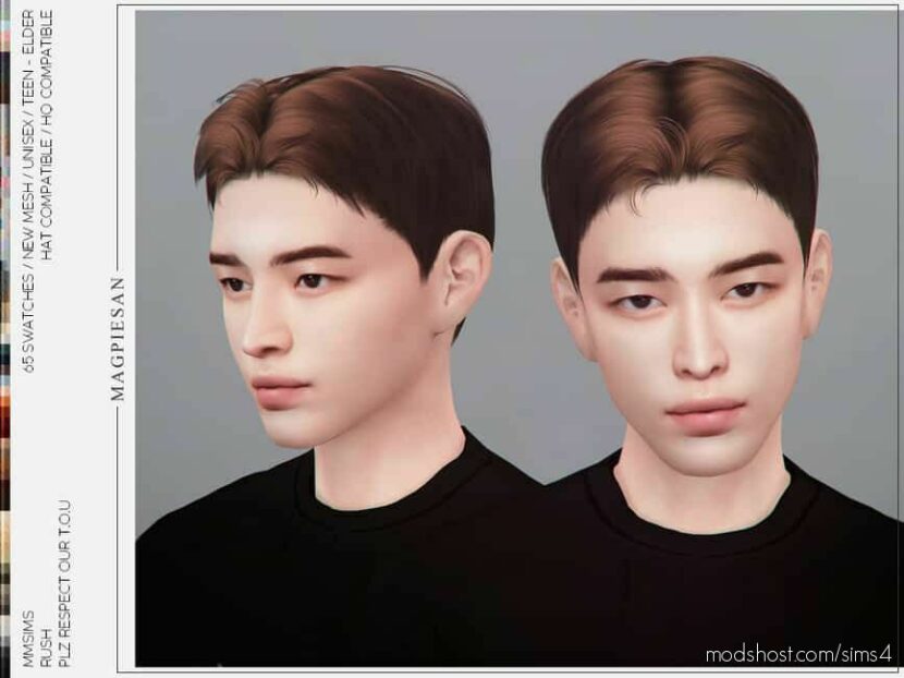 Sims 4 Male Mod: Rush Hair (Featured)