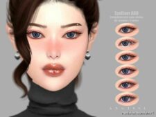 Sims 4 Female Makeup Mod: Eyeliner A60 (Featured)