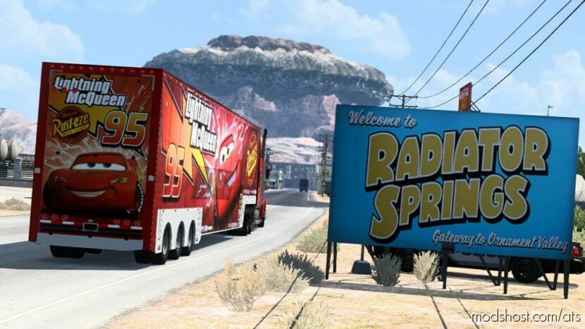 ATS Mod: Radiator Springs Map add-on v1.45 (Featured)